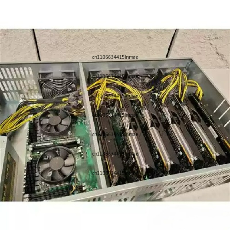 Server Gpu Chassis 4U - Control Computer Violent Fan 4U Multi-Graphics