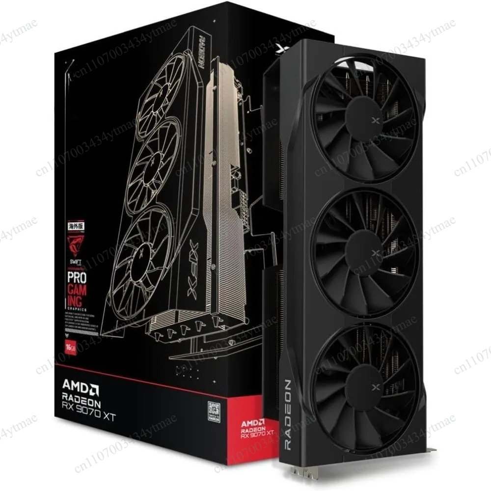Rx 9070 Xt - RX 9070 XT Triple‑Fan Gaming Graphics