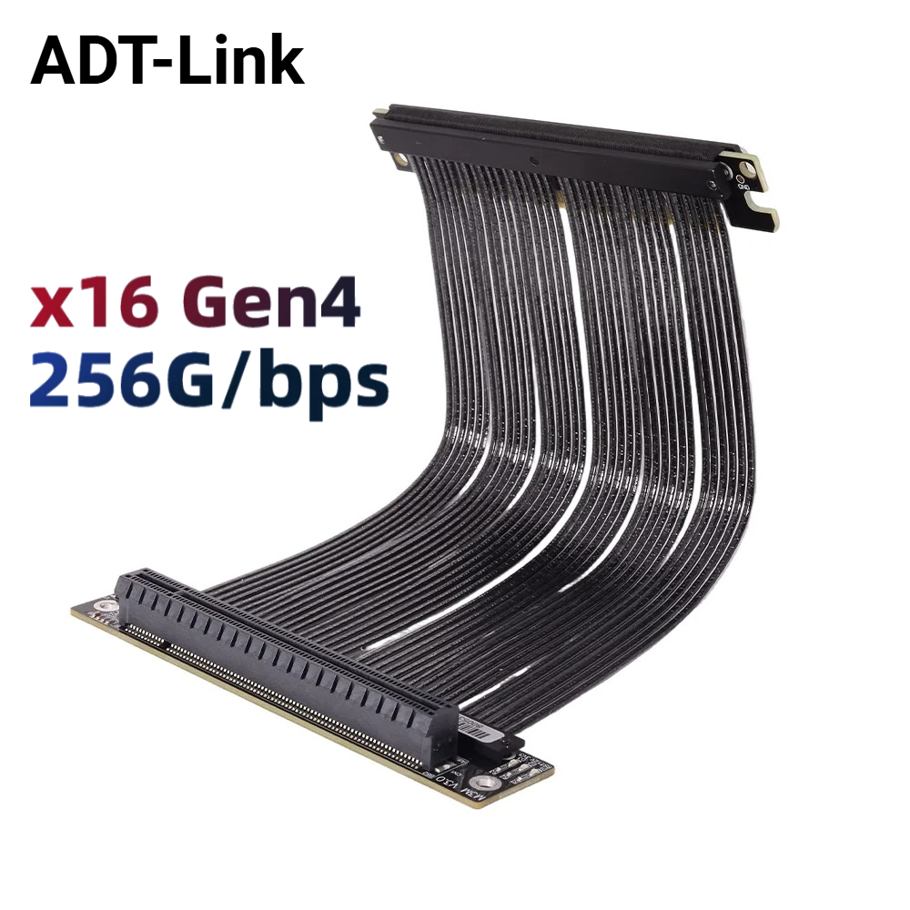 PCIE 4.0 16X Riser Cable | RTX - огляд і ціна Itx Gpu Riser Pcie 4.0 16X
