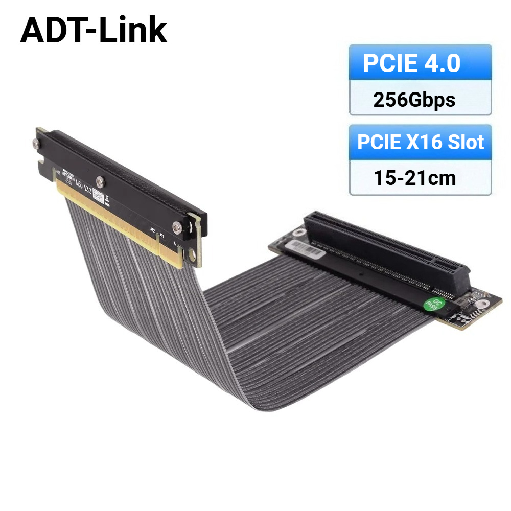 ADT-Link 2025 New Single Rever - огляд і ціна Itx Gpu Riser Pcie 4.0 16X