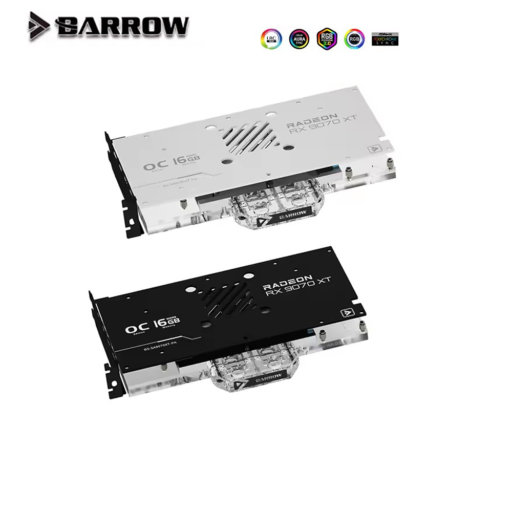 Barrow GPU Water Block For Sap - огляд і ціна Rx 9070 Xt