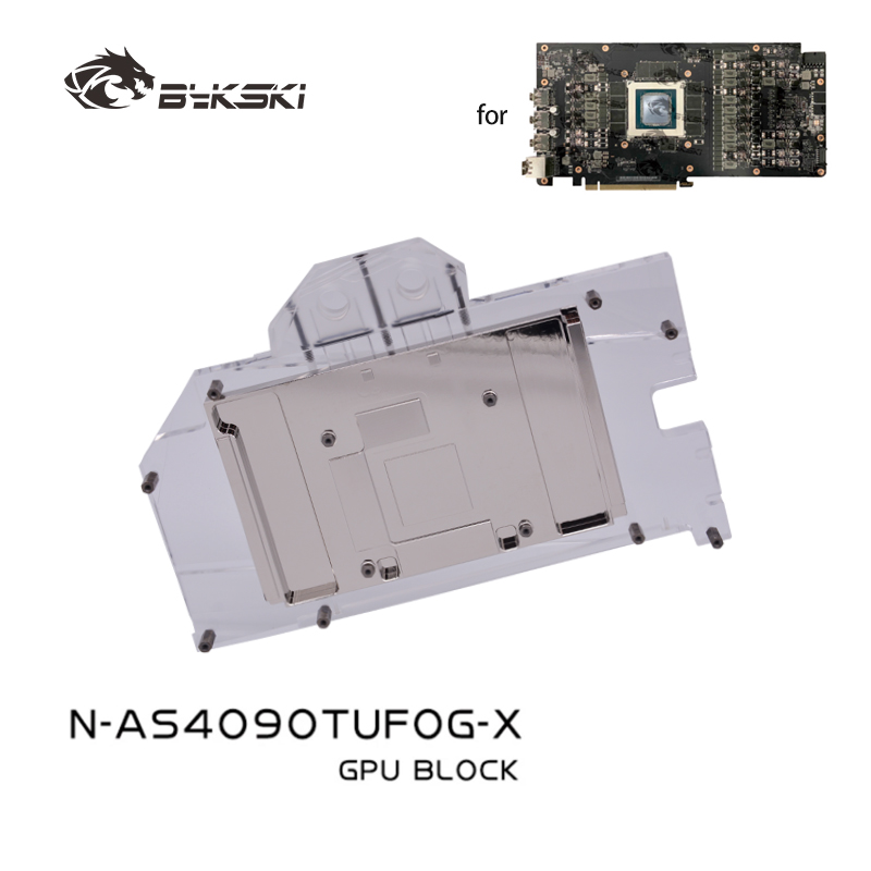 Bykski GPU Water Block for ASU - огляд і ціна Rtx 4090 Water Block