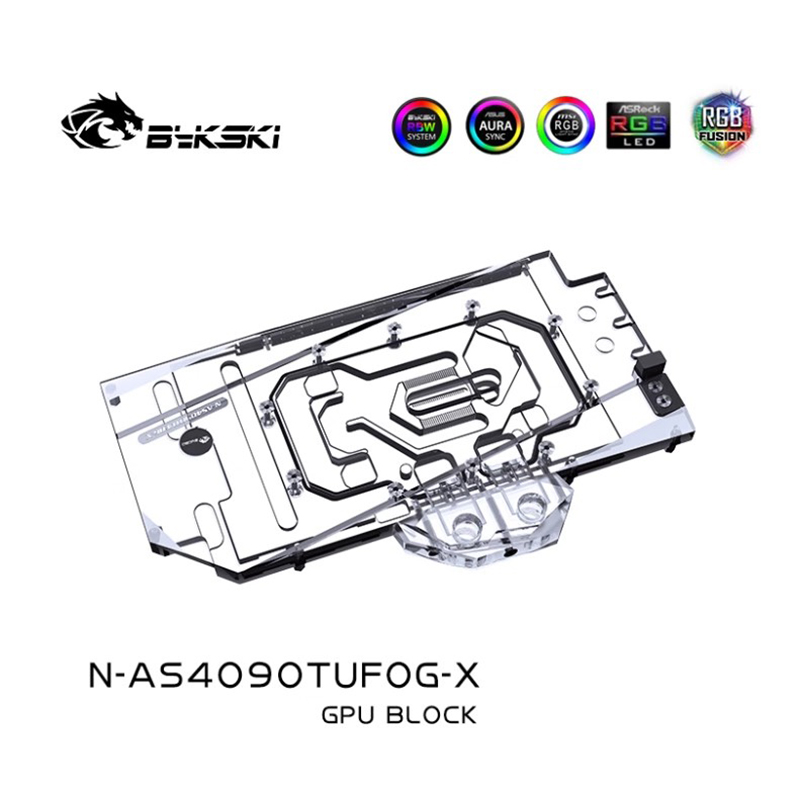 Bykski GPU Water Block for ASU - огляд і ціна Rtx 4090 Water Block