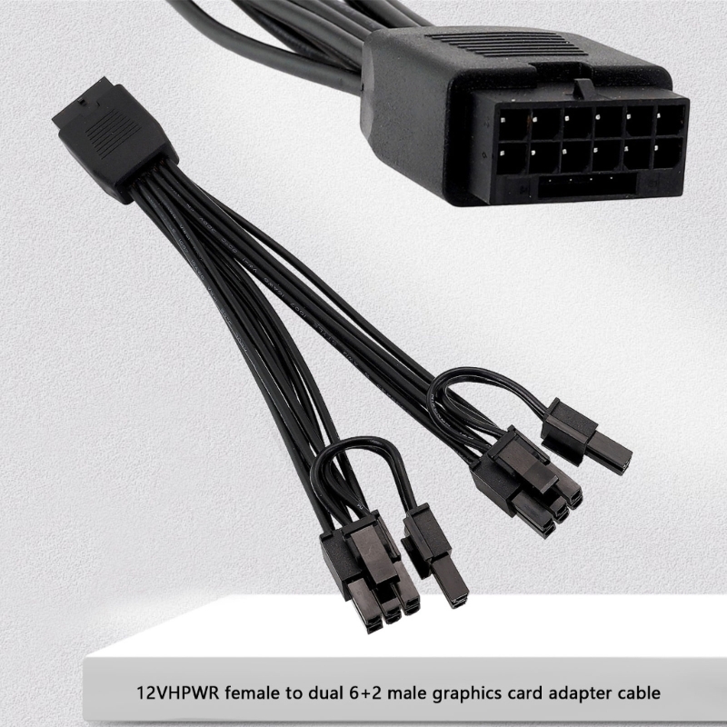 16 Pin Female To Dual 8 Pin(6+ - огляд і ціна Dual 8Pin To 16Pin 12Vhpwr Cable