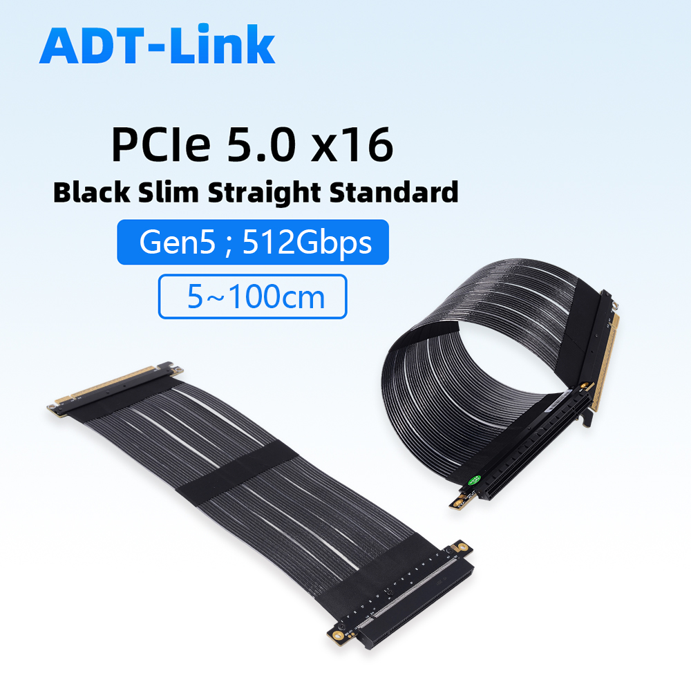 ADT-Link PCIe 5.0 X16 Graphics - огляд і ціна Pcie 5.0 Gpu Riser Cable