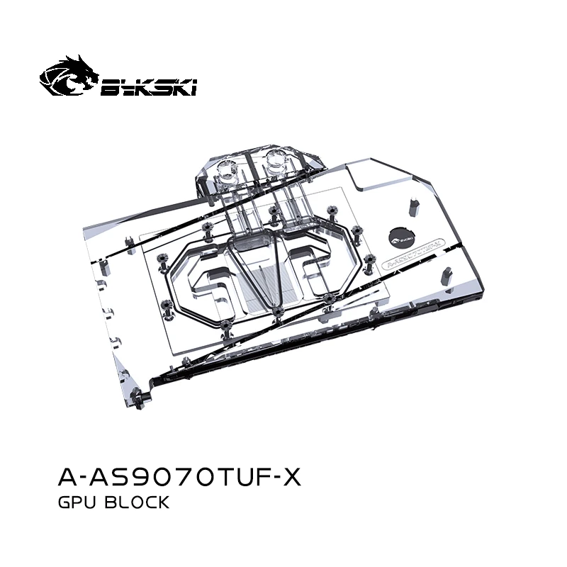 Bykski GPU Block for ASUS Rade - огляд і ціна Rx 9070 Xt