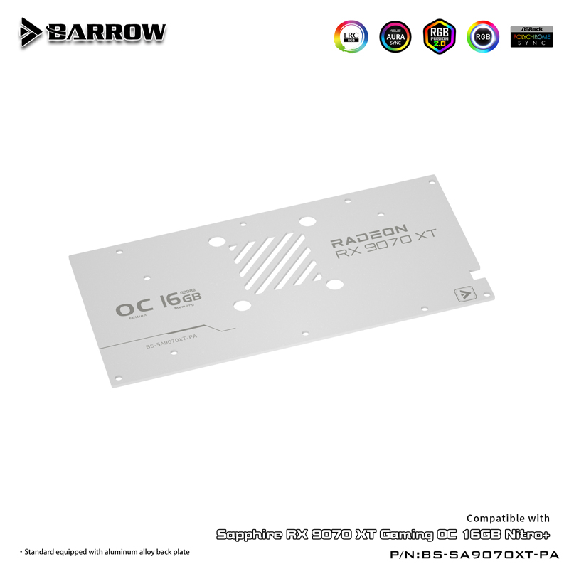 GPU Water Block For SAPPHIRE R - огляд і ціна Rx 9070 Xt