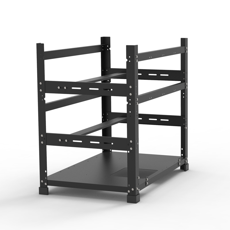 Custom Open Frame GPU Case Dua - огляд і ціна Gpu Mining Rig Frame 8 Gpu