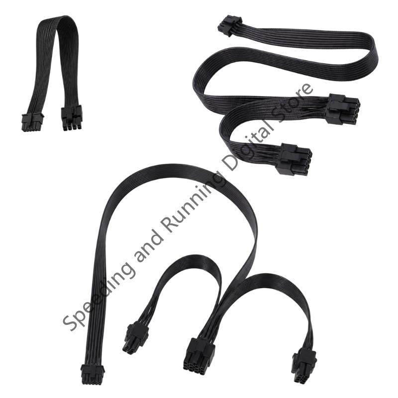16Pin To 1/2/3way 8Pin Power C - огляд і ціна Dual 8Pin To 16Pin 12Vhpwr Cable