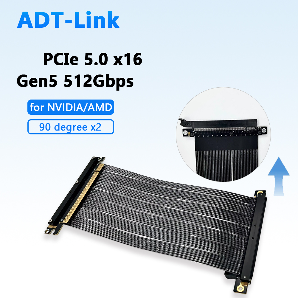 PCIE 5.0 X16 GEN5 Graphics Car - огляд і ціна Pcie 5.0 Gpu Riser Cable
