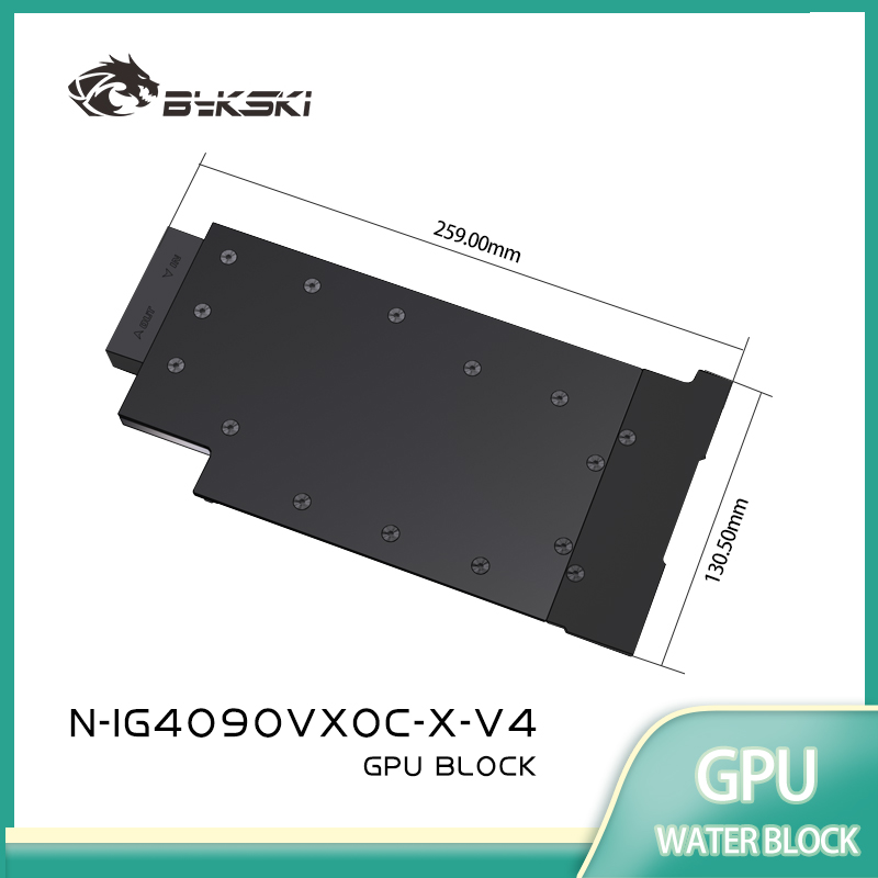 Bykski GPU Block for Colorful  - огляд і ціна Rtx 4090 Water Block