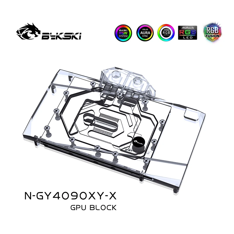Bykski N-GY4090XY-X GPU Block  - огляд і ціна Rtx 4090 Water Block